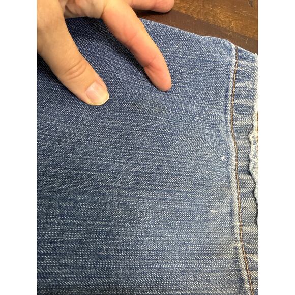 Old Navy's Loose Blue Jeans Vintage Y2K '05 Boys Adjustable Waist Size 8 Reg - Picture 10 of 16